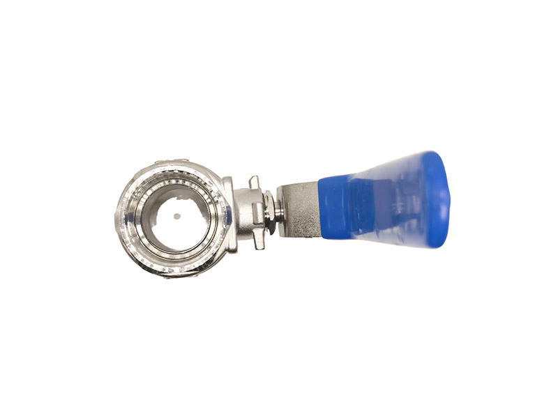 Stainless steel two-piece ball valve