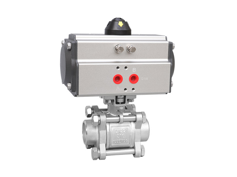 img of Pneumatic Screw Thread Ball Valve