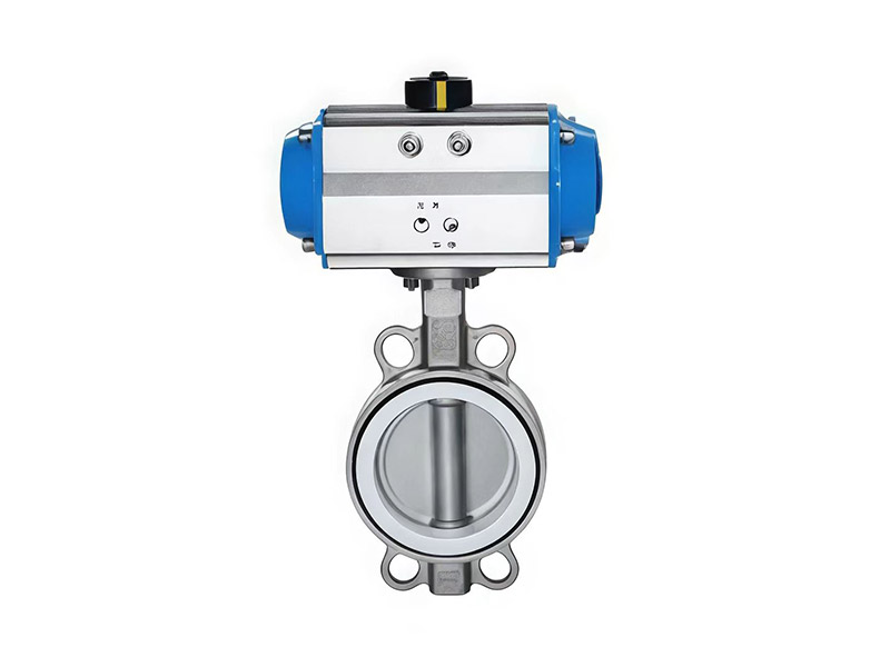 img of Pneumatic Butterfly Valves To The Clamp