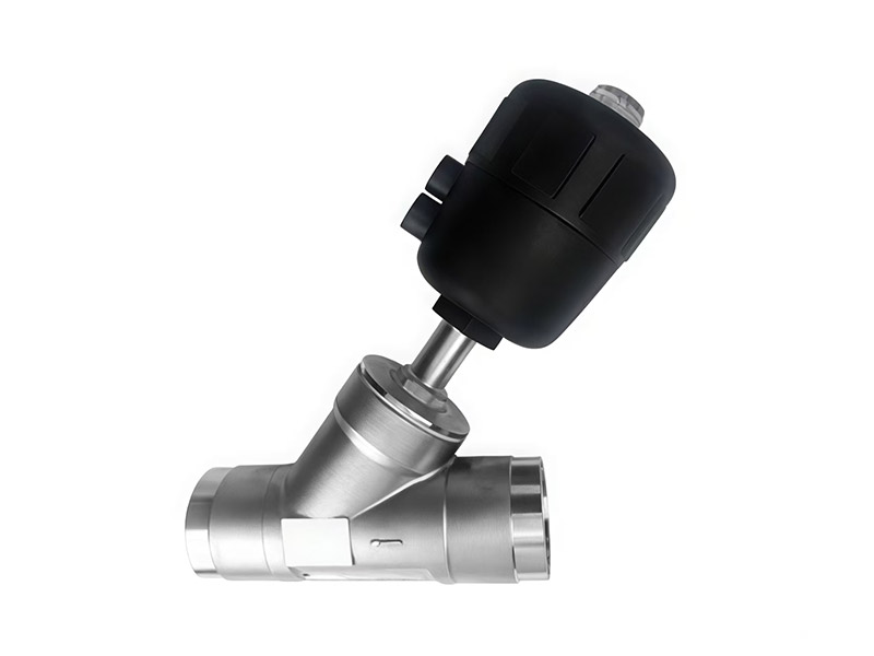 img of Pneumatic Welding Angle Seat Valve With Plastic Head