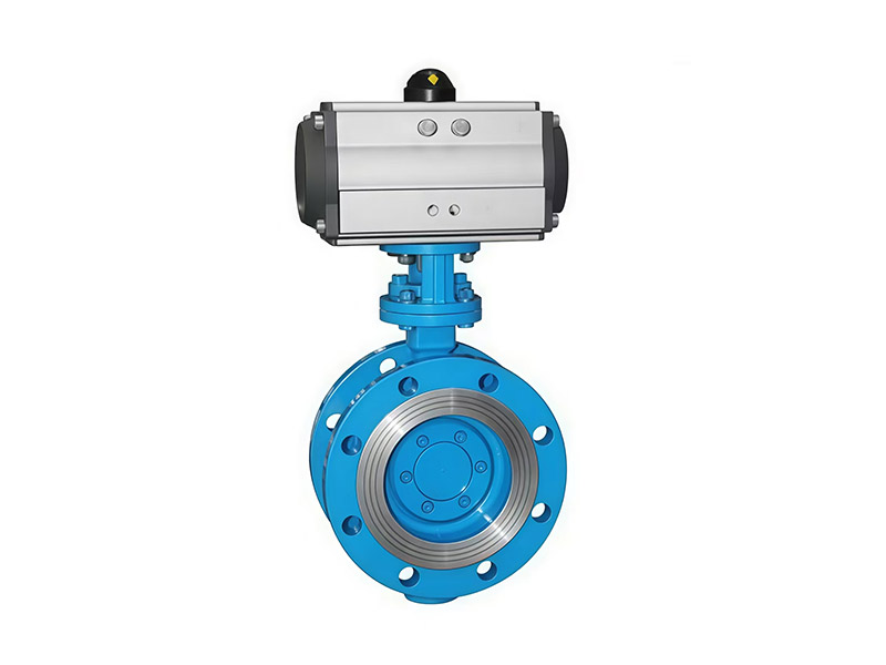 img of Pneumatic Flange Triple Eccentric Butterfly Valve