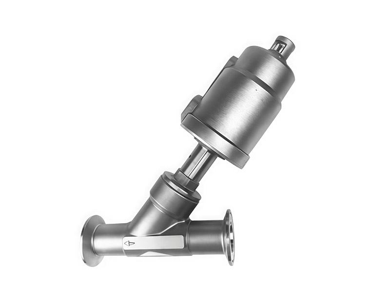 img of All Stainless Steel Pneumatic Quick-install Angle Seat Valve